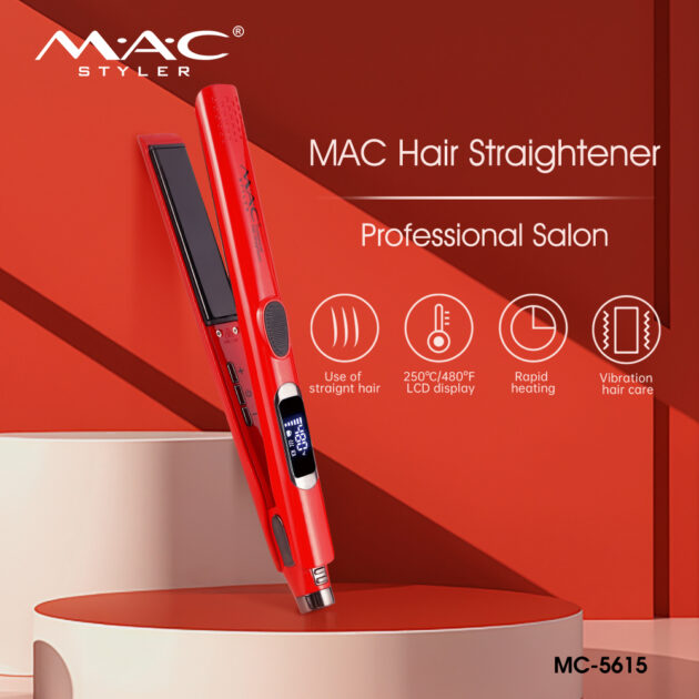 LISSEUR VIBREUR PROFESSIONNEL 480F, ROUGE/NOIR