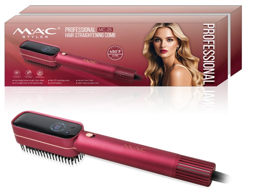 Brosse Lisseur Professionnel MAC Styler MC-25
