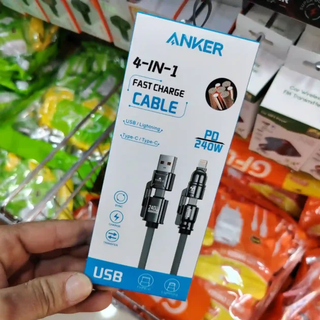 Cable ANKER 4in1-240W